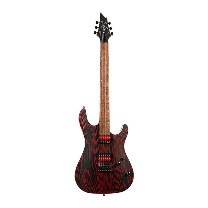 Cort KX300 Etched Electric Guitar ( BLACK RED )